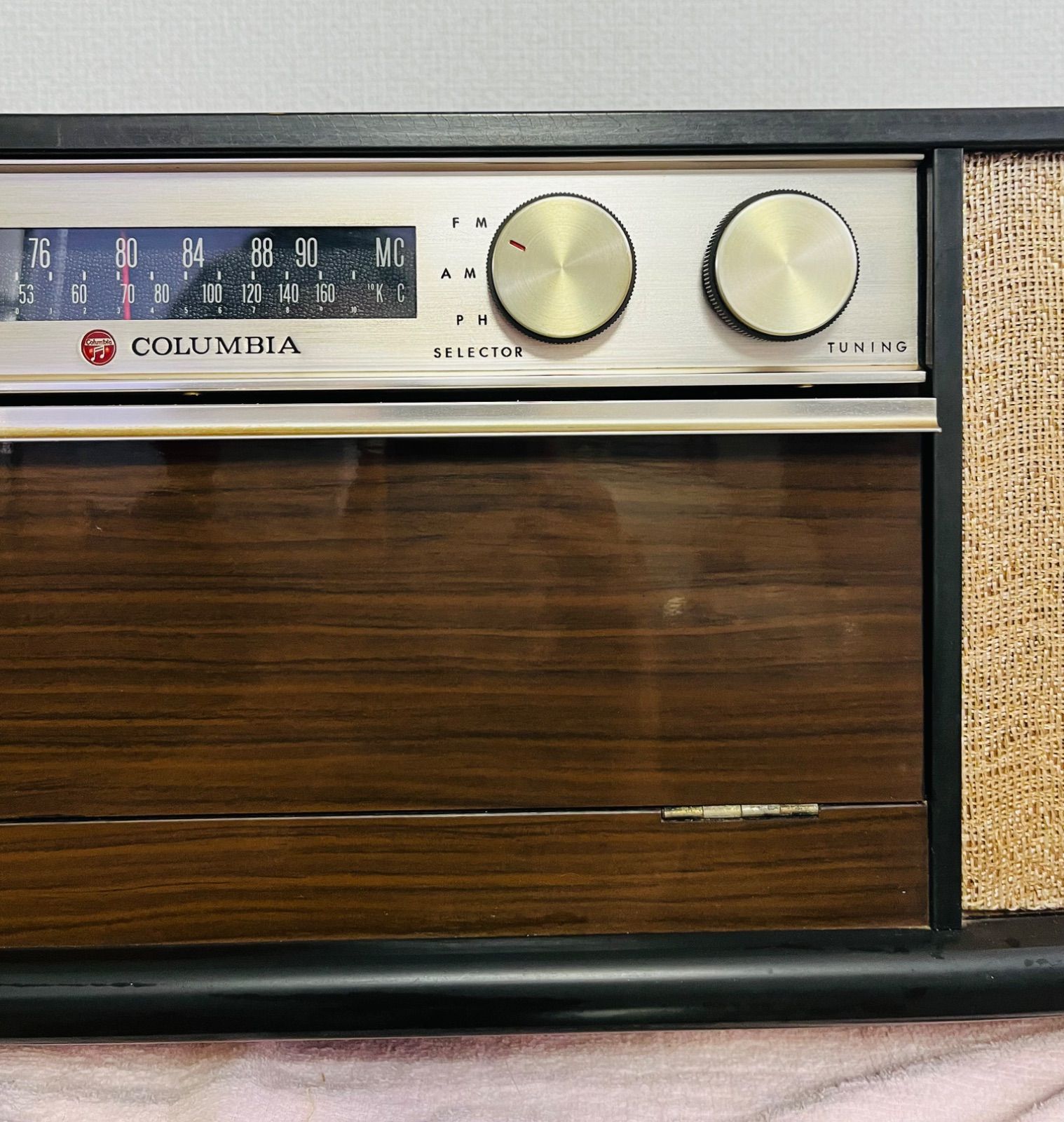 ジャンク品 COLUMBIA STEREOPHONIC SOUND SYSTEM 333D FM/AM ラジオ 