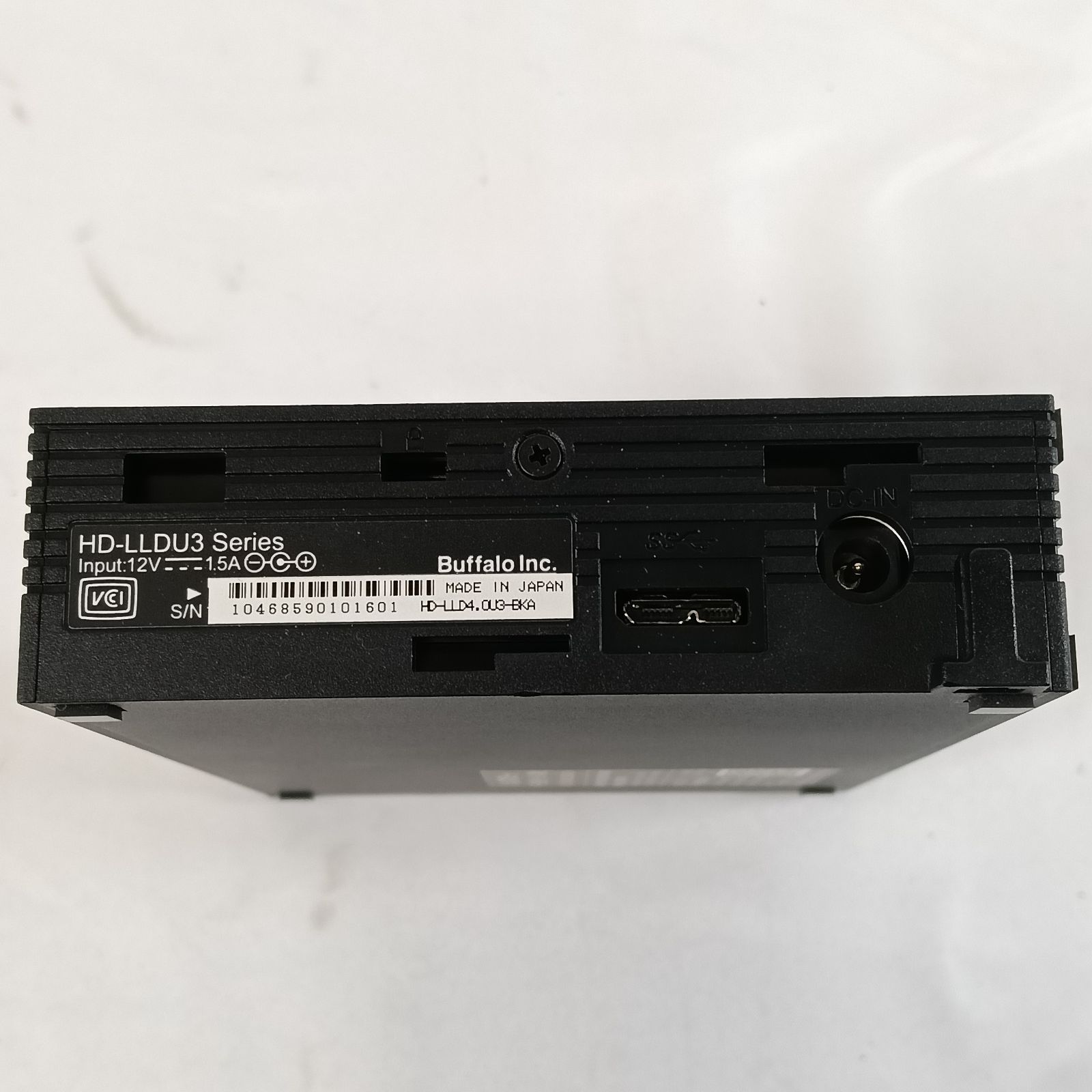 美品】バッファロー 外付けHDD 4TB HD-LLD4.0U3-BKA - メルカリ