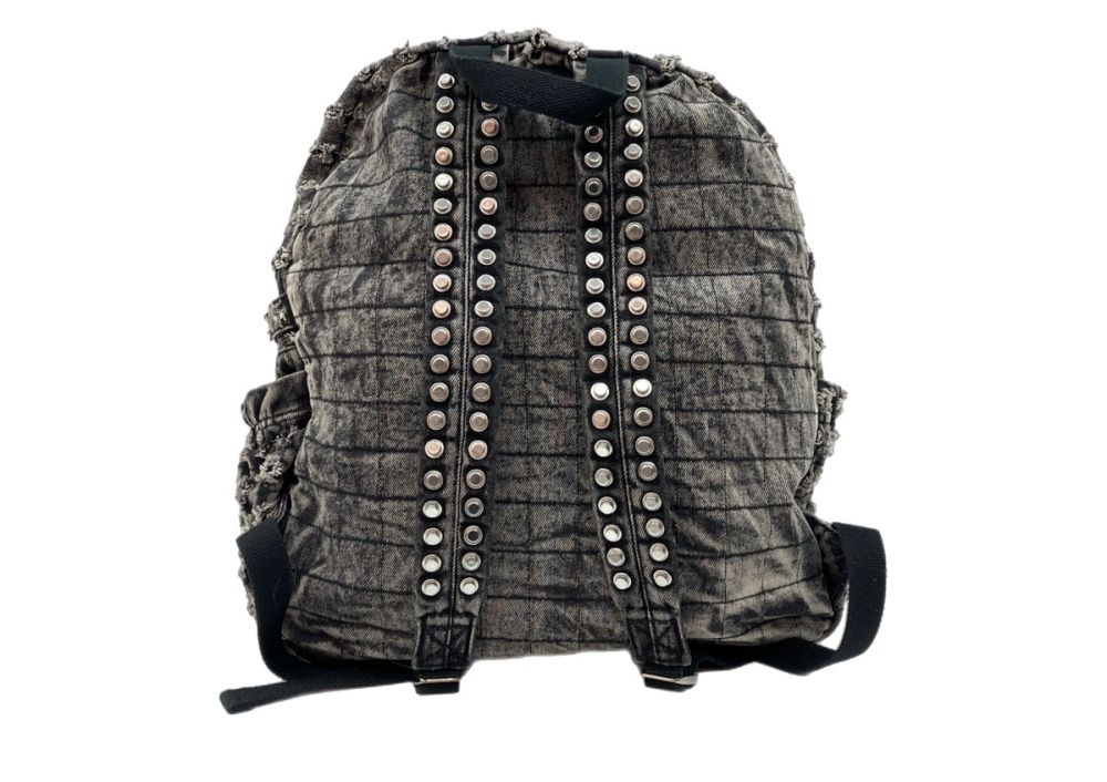 レックレススカラーズ Reckless Scholars TRASHED DENIM BACKPACK