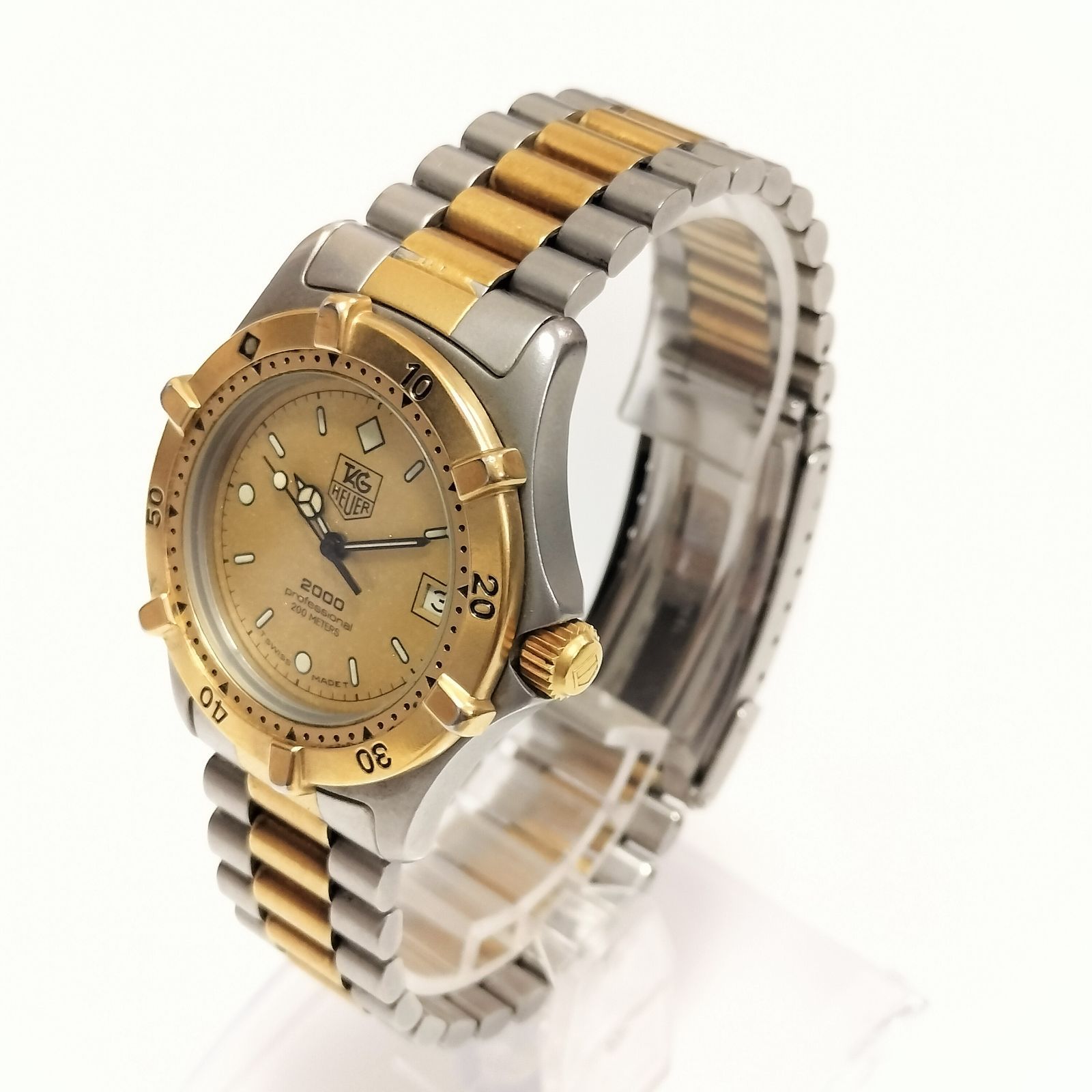 TAG Heuer 964.013 2000 Professional メンズ腕時計 35mm コンビカラー 