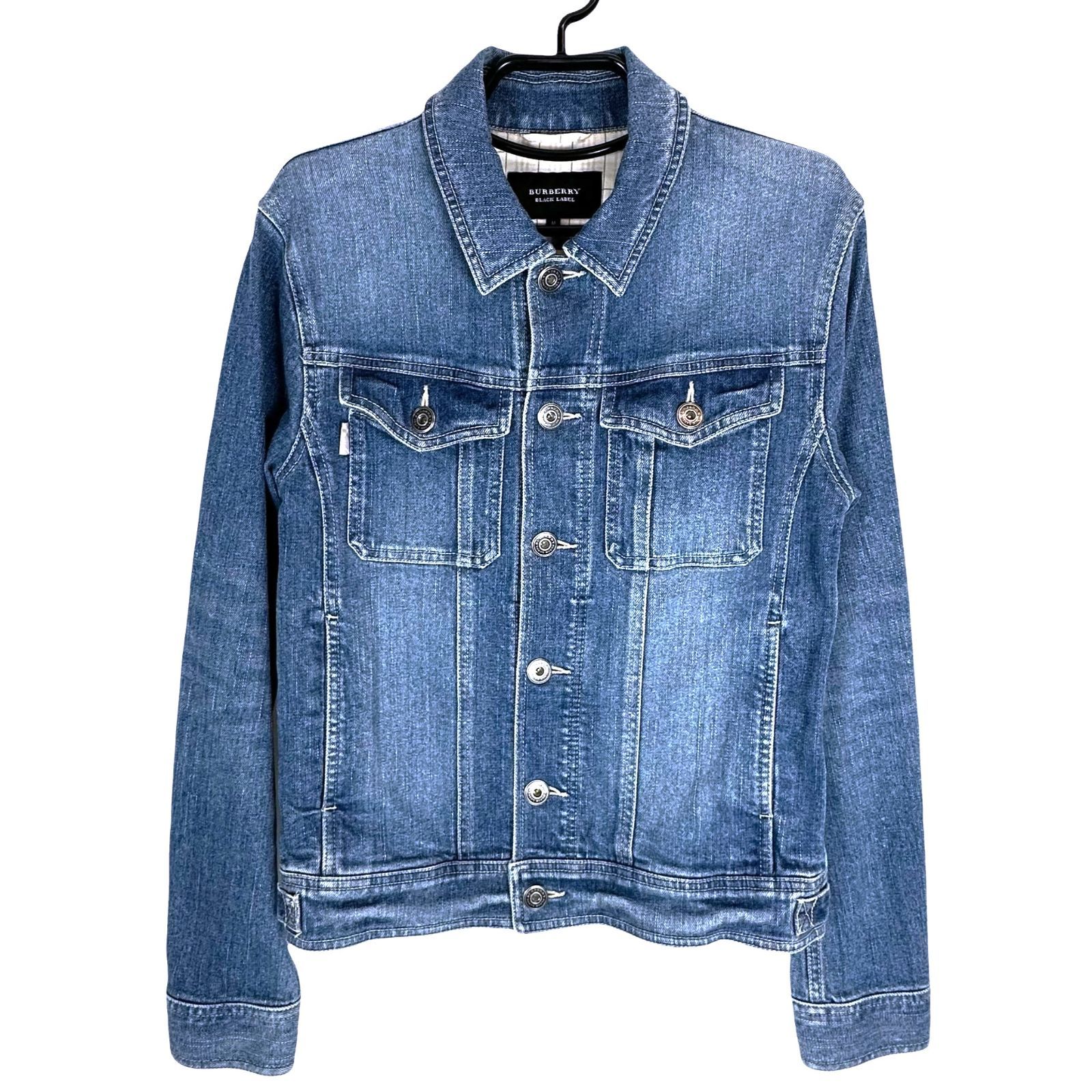 BURBERRY】 バーバリー BLACKLABEL デニムジャケット サイズM 【中古品