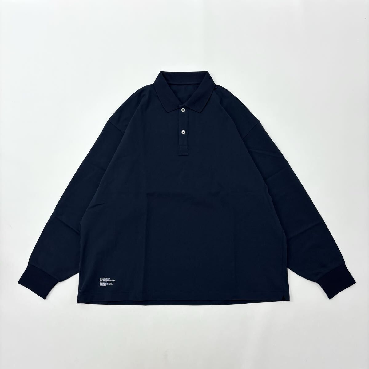 未使用 Fresh Service フレッシュサービス DRY PIQUE JERSEY L/S POLO 