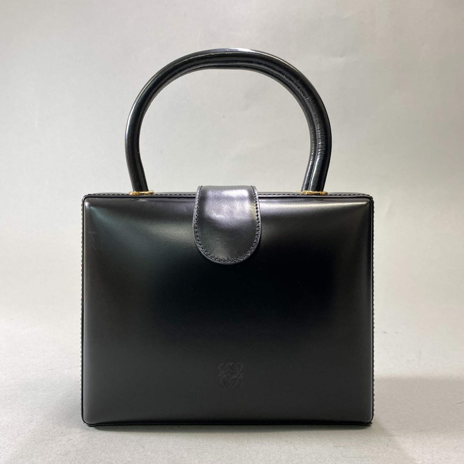 L10 【美品】LOEWE ロエベ vintage ヴィンテージ ハンドバッグ 