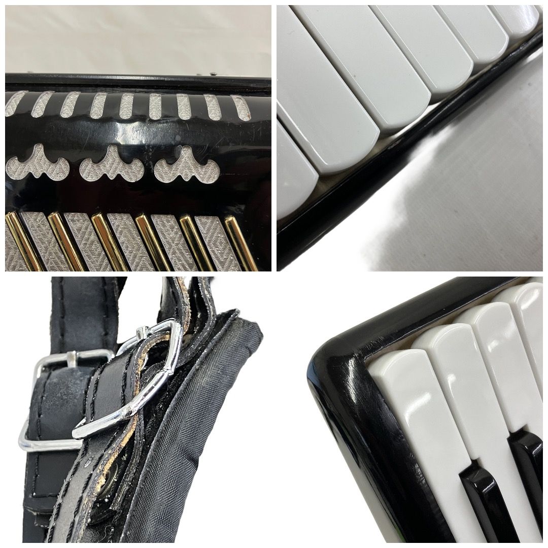 Barla BAL-LE アコーディオン ブラック 楽器 キーボード 収納ケース
