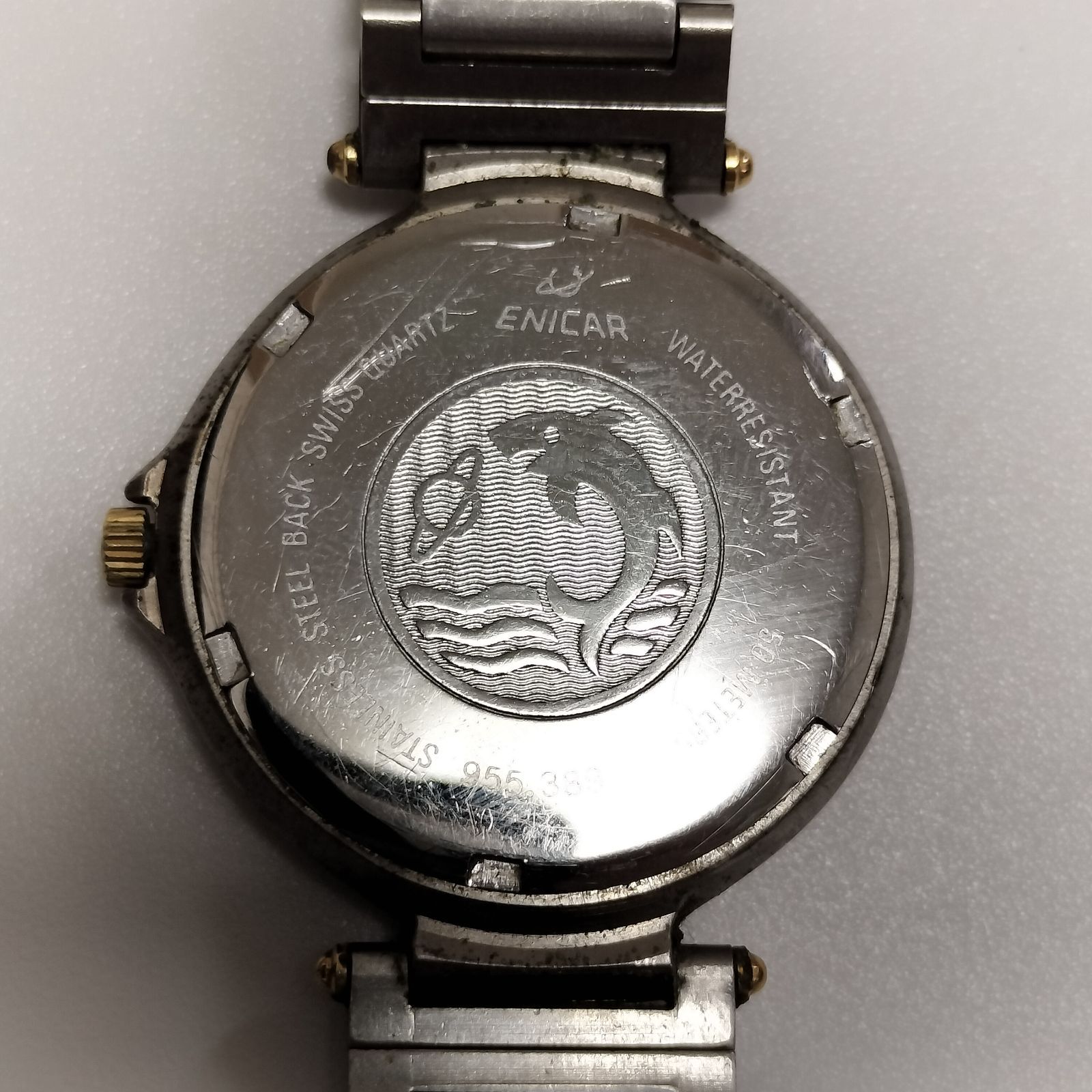 ENICAR メンズ腕時計 クオーツ 32mm デイト付 スイス製 - メルカリ