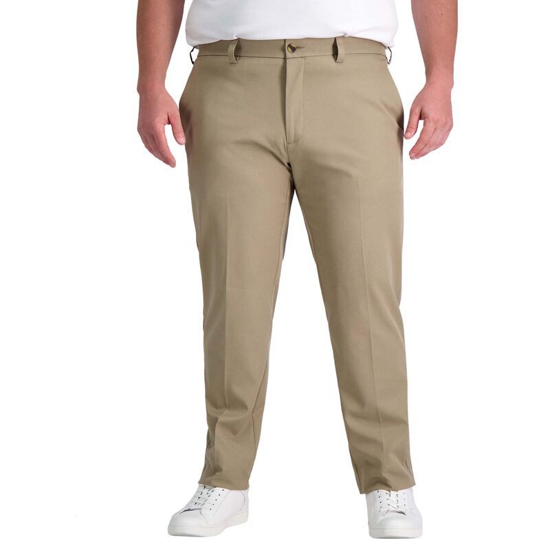 ハガー メンズ ボトムス カジュアルパンツ トール Big Tall Haggar Cool Right Performance Flex Pants Med Khaki カーキ