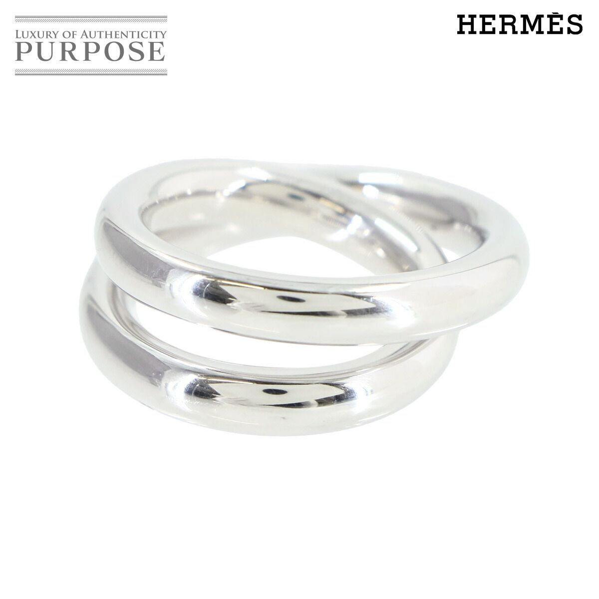 新品同様 エルメス HERMES ヴェルティージュ リング シルバー SV 925