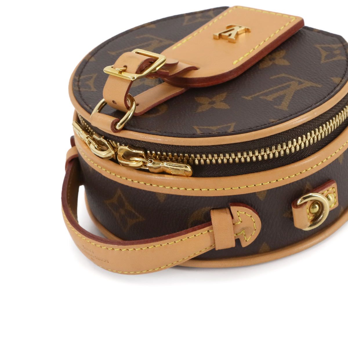 新品同様 ルイ ヴィトン LOUIS VUITTON モノグラム ミニ ボワット 