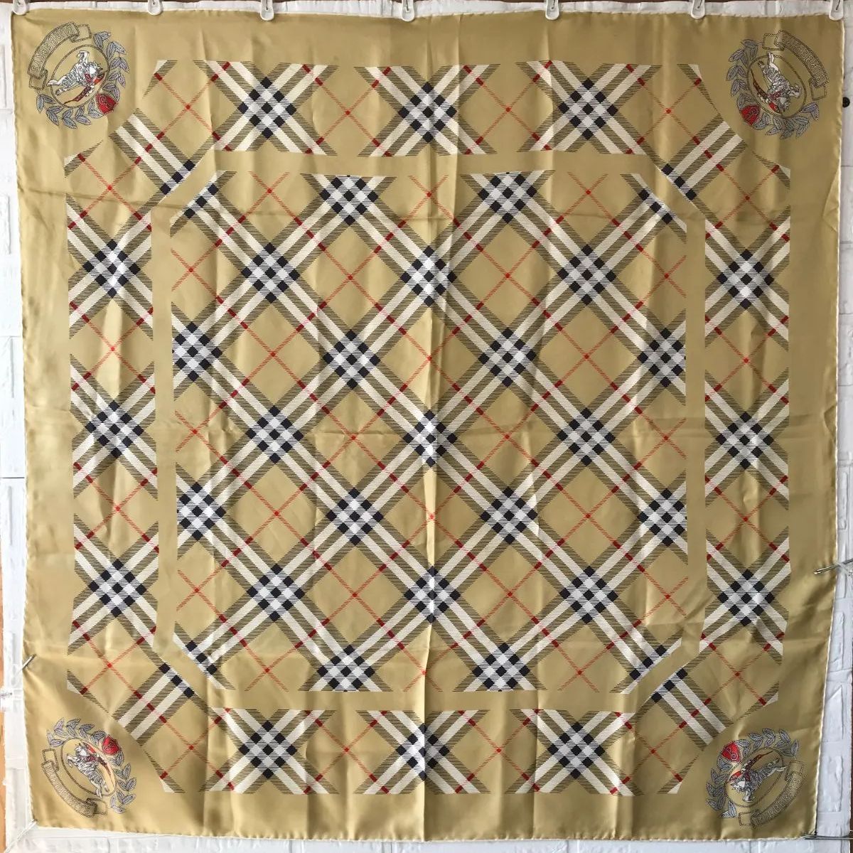 バーバリー　大判スカーフ BURBERRY バーバリー 大判スカーフ ノバチェック 5627 - メルカリ