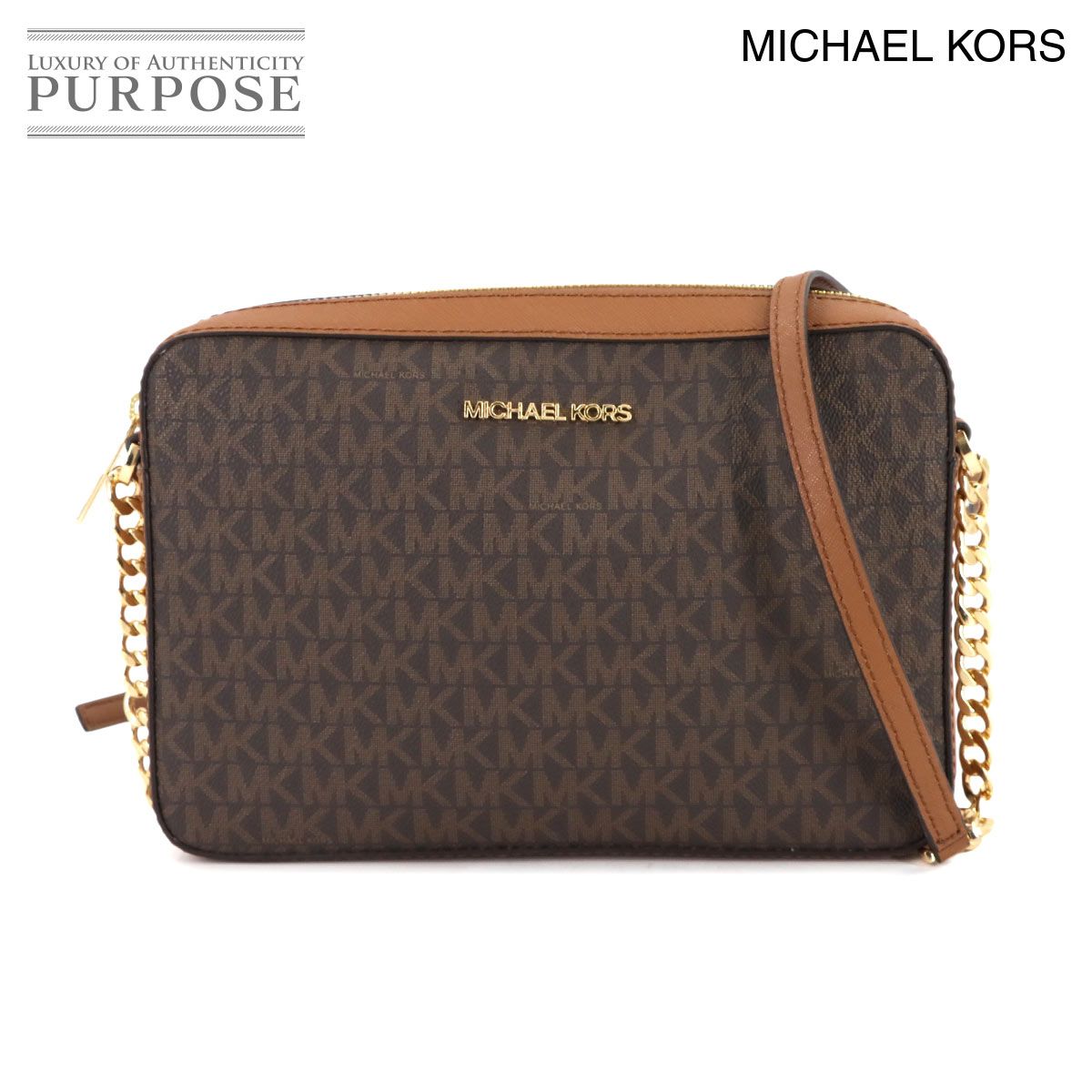 未使用 展示品 マイケルコース MICHAEL KORS チェーン ショルダー 