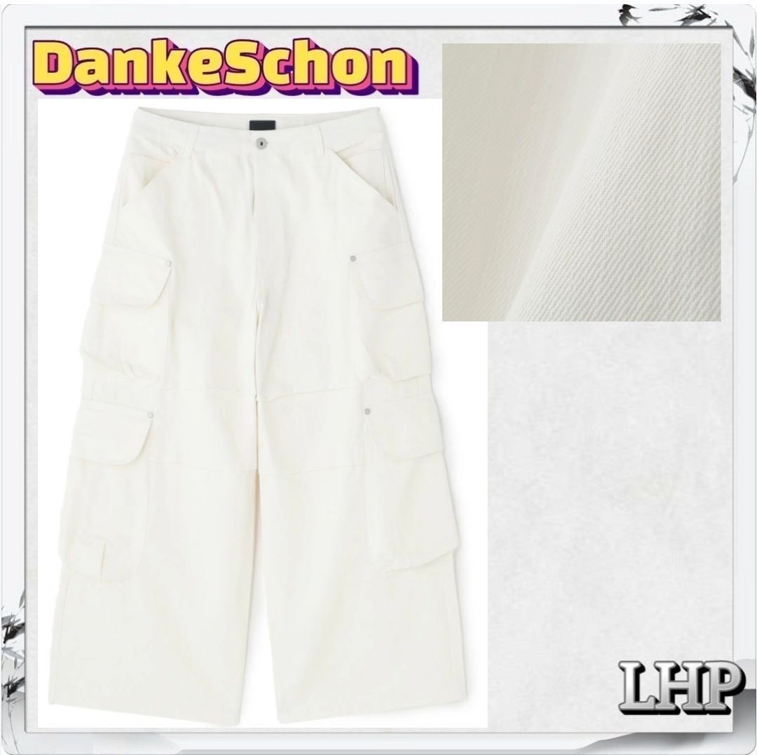 正規品 DankeSchon ダンケシェーン ダブルカーゴ パンツ ストレート