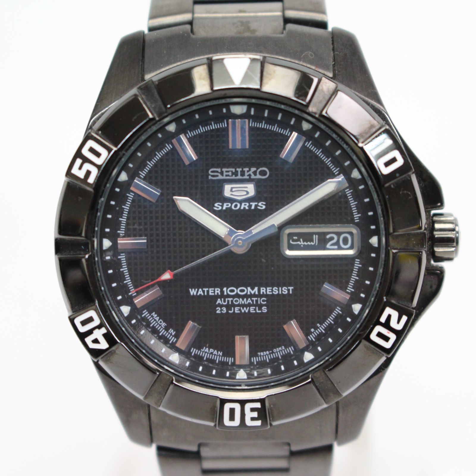 657)セイコー 5スポーツ SEIKO 5 SPORTS 自動巻き SNZD15 (7S36-01X0 