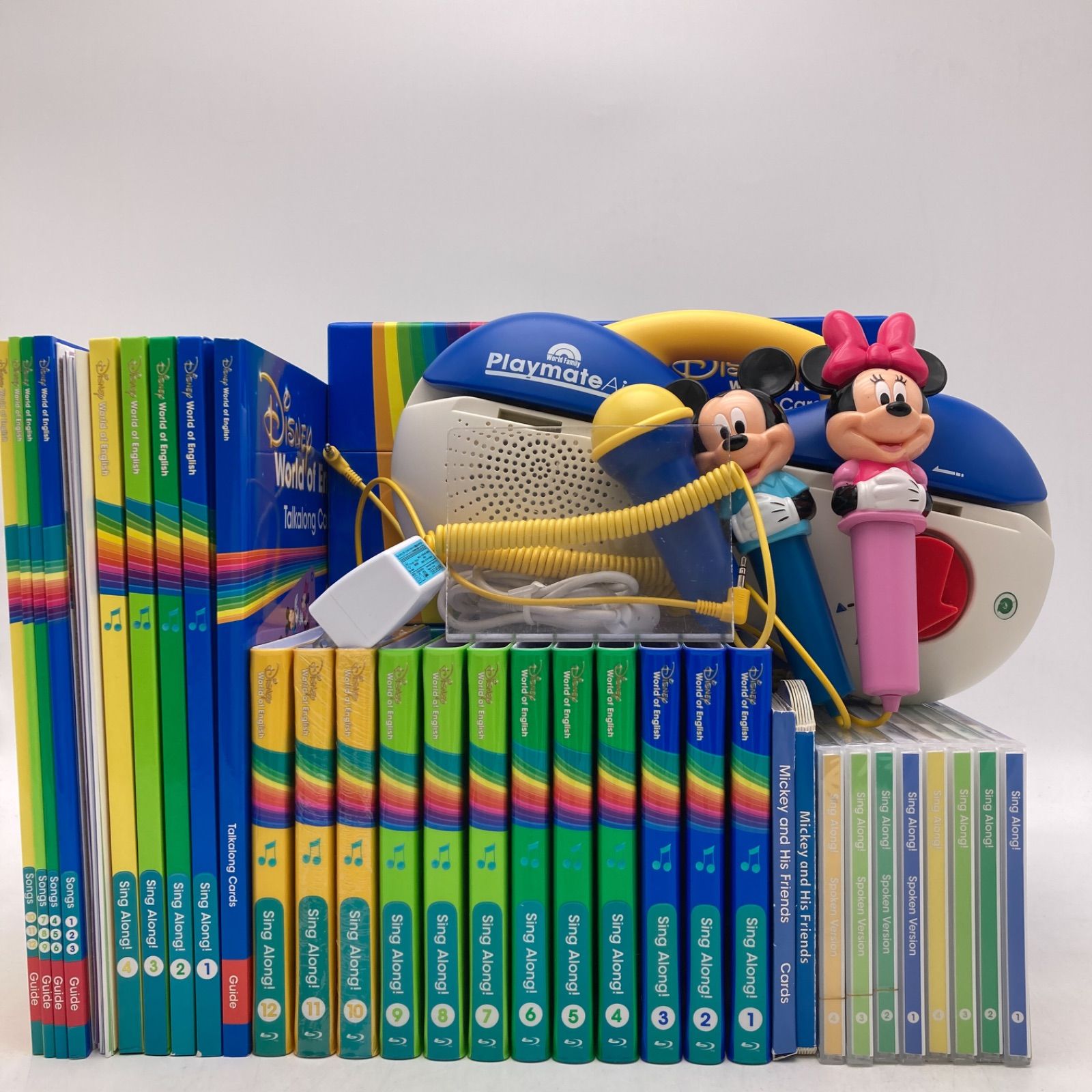 最新 シングアロング トークアロング ディズニー英語システム DWE