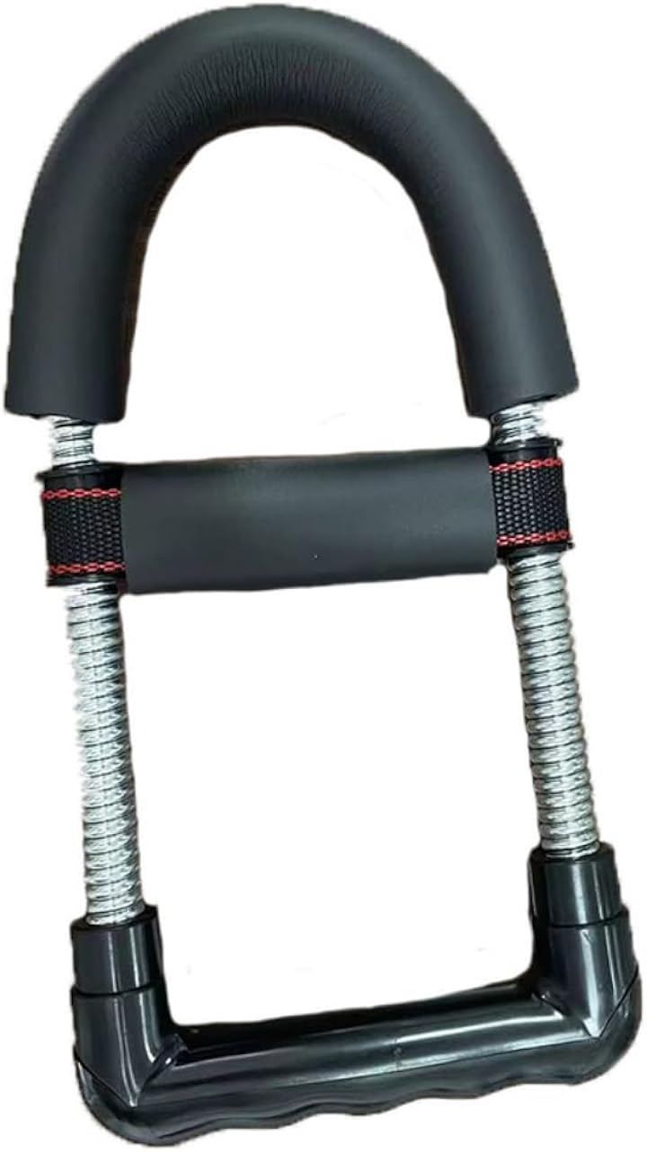 ideamall Power Grip Workout Goods Forearm Wrist Workout Equipment Home Load 30kg (Black)