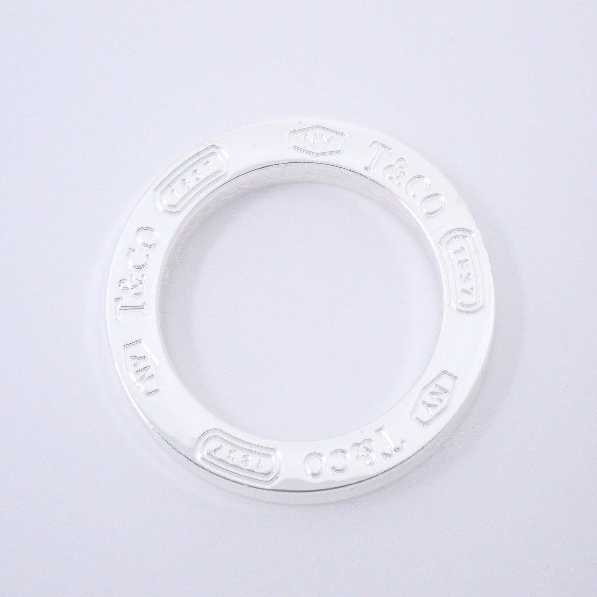 美品】TIFFANY＆Co. ティファニー 1837 サークル ペンダントトップ