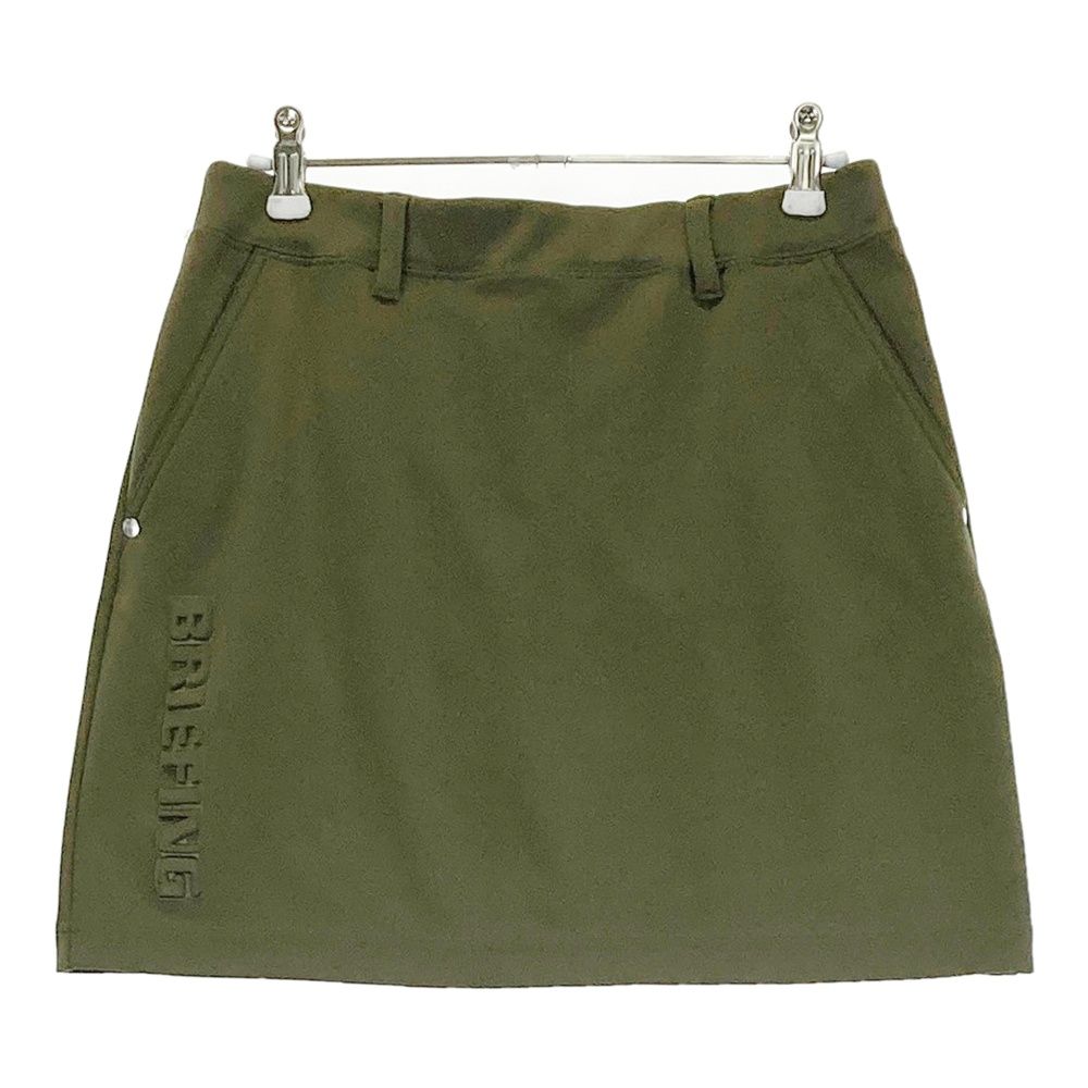 サイズ：S BRIEFING GOLF ブリーフィング ストレッチスカート 3Dロゴ