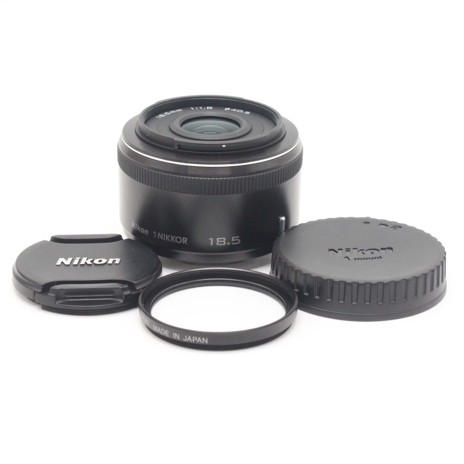 嬉しいNikonレンズフィルター付き！□極上品□ Nikon 1 NIKKOR 18.5mm