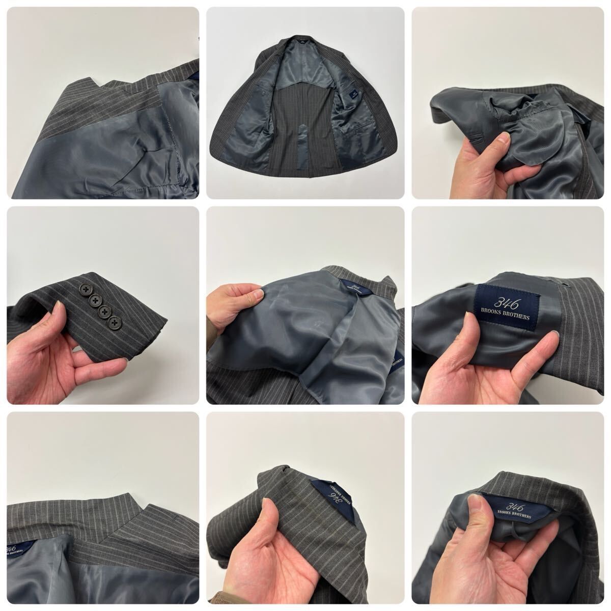 Brooks Brothers 346 ブルックス ブラザーズ ストライプ スーツ