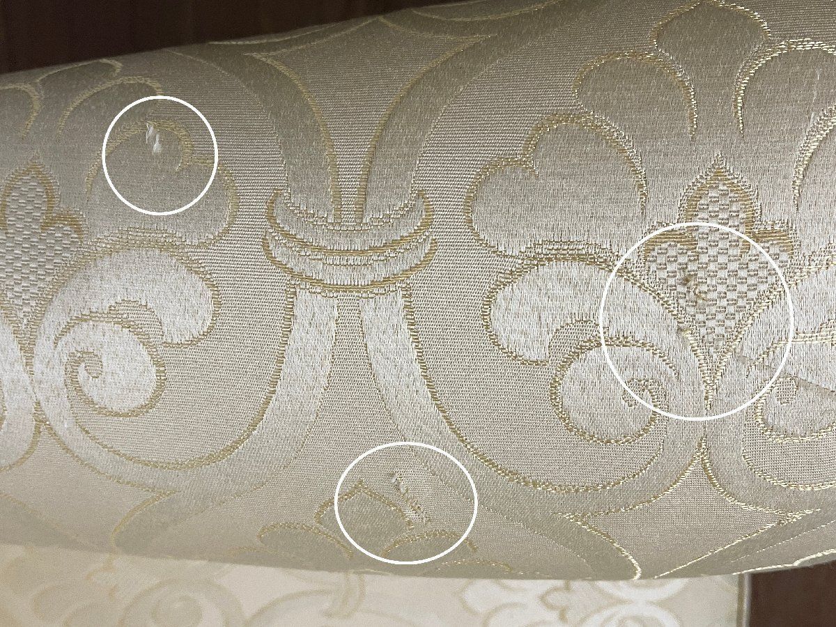  ●モレロ ジャンパウロ イタリア製 ロココ調 3人掛けソファ 3P トリプル アイボリー系 姫家具 ヨーロピアンスタイル 約33万 貝1453 スモールソファ 2人掛け 3人掛けソファ ソファ ソファベッド