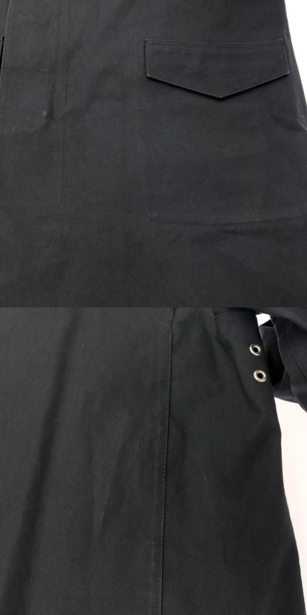 MACKINTOSH×HYKE マッキントッシュロンドン×ハイク ノーカラーコート