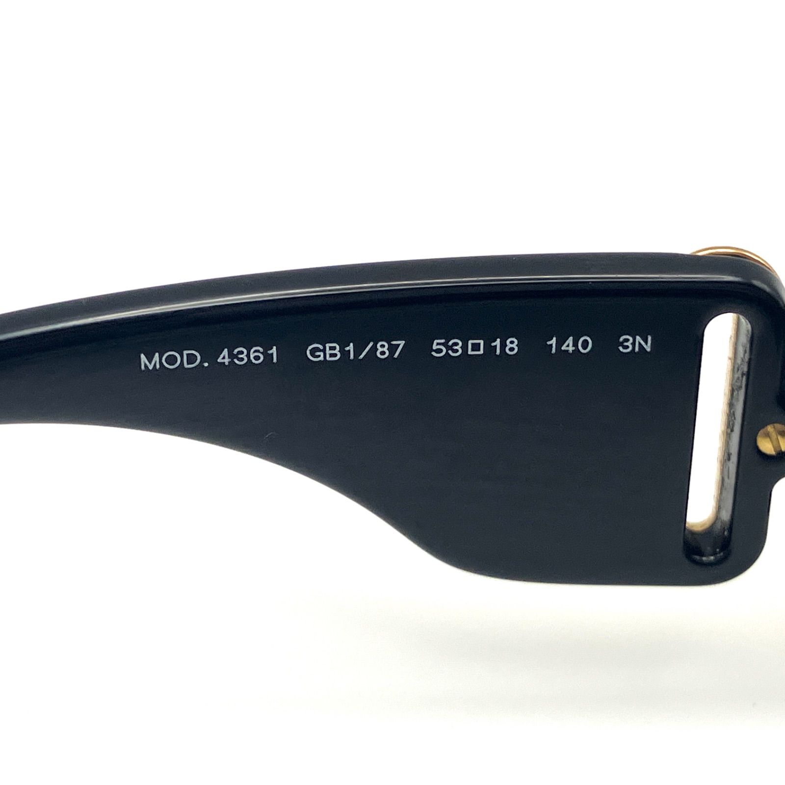 VERSACE ヴェルサーチ MOD.4361 GB1/87 サングラス 5422/87 - メルカリ