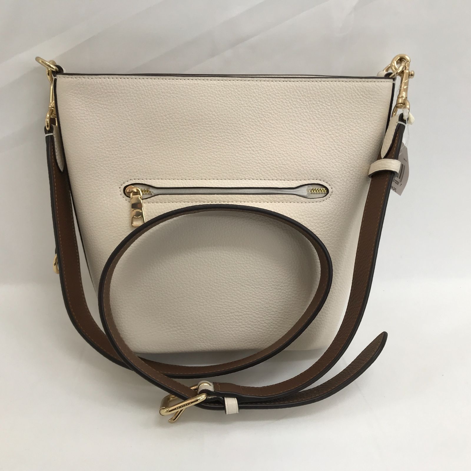 未使用 COACH コーチ ロゴ ローガン ダッフル チョークマルチ CH248 