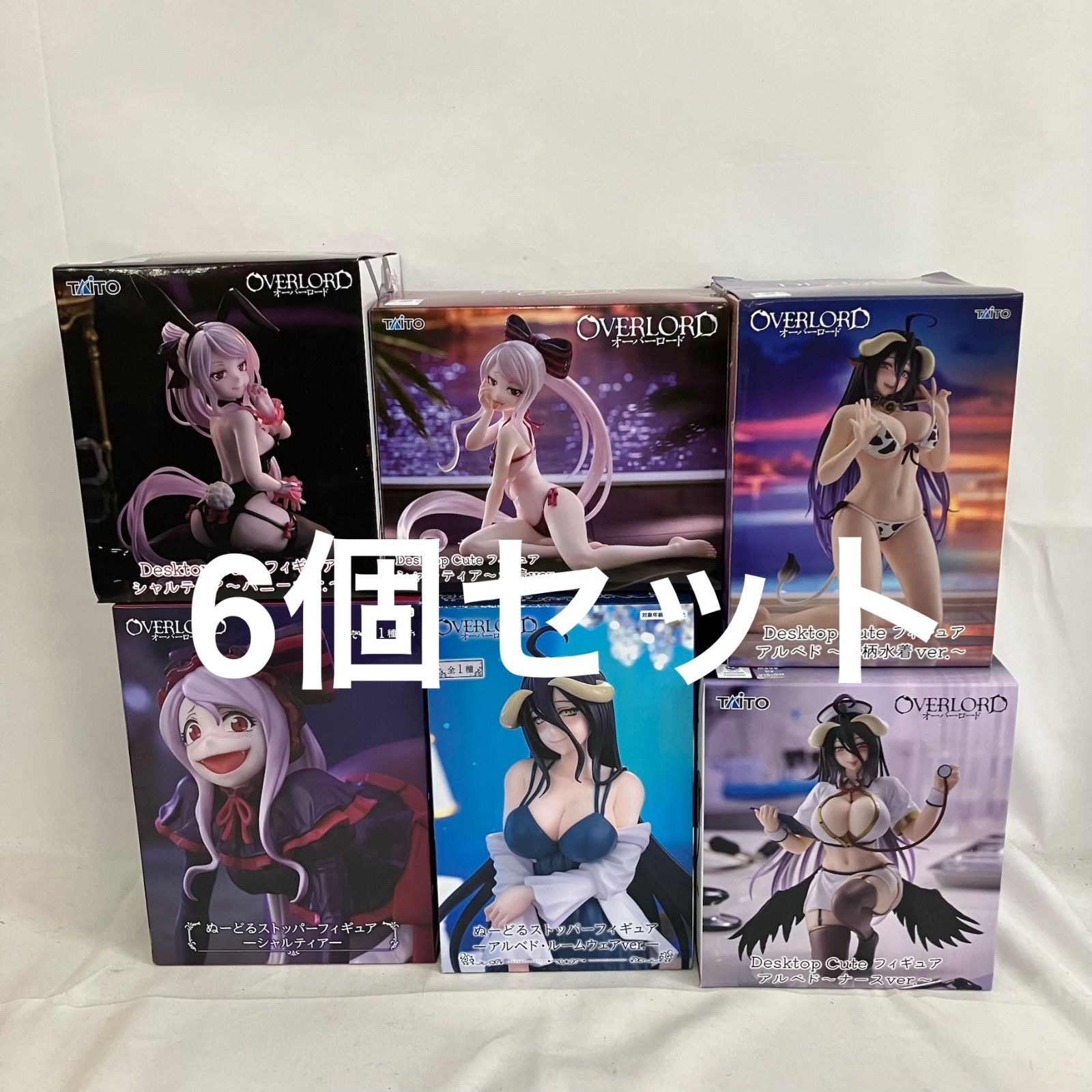 未開封 OVERLORD オーバーロード アルベド シャルティア フィギュア 6