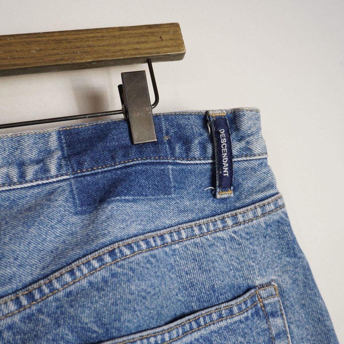 正規 DESCENDANT ディセンダント 1995 DENIM TROUSERS Wide ワイド 