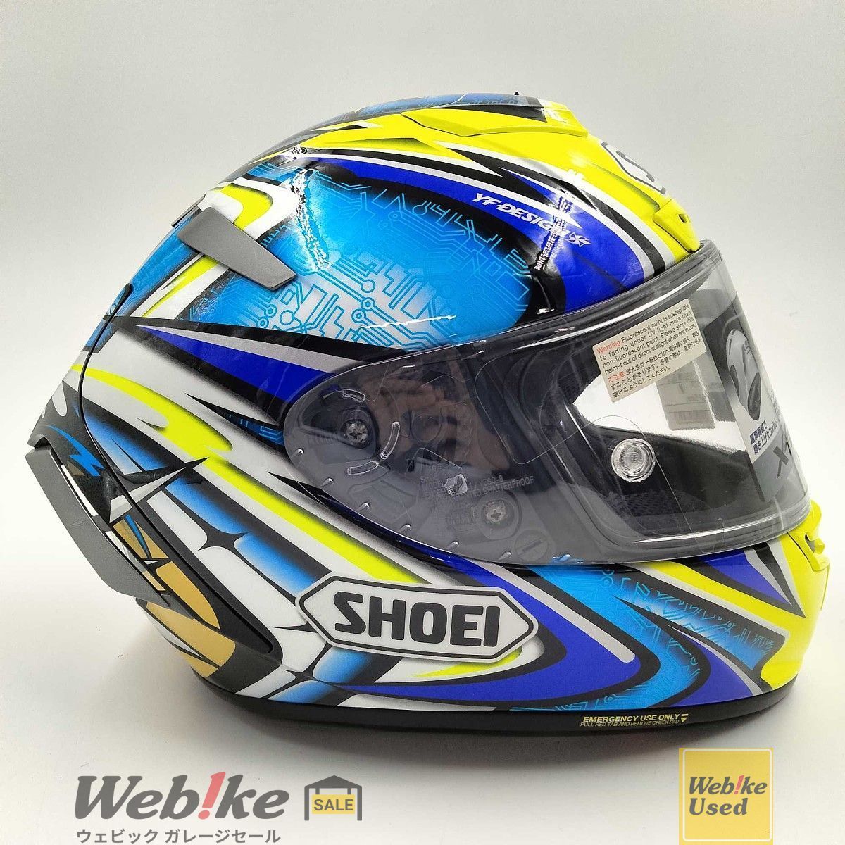SHOEI X-14 DAIJIRO TC-3 X-Fourteen フルフェイスヘルメット | サイズ 