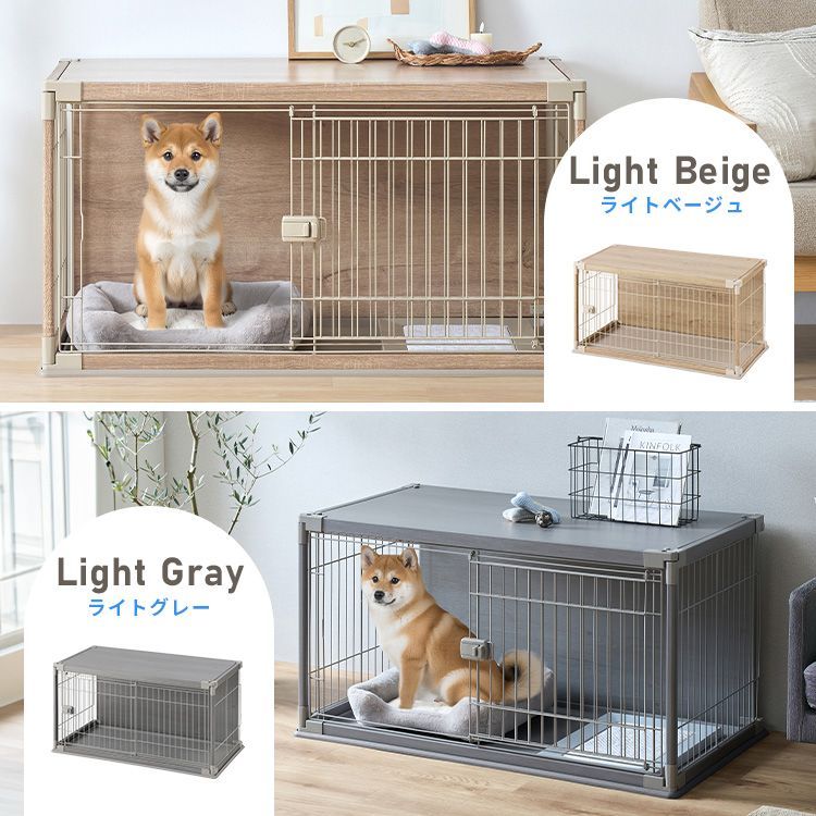ペットサークル 犬ケージ 屋根付き グレー 公式】犬 ケージ 屋根付き ゲージ おしゃれ ペットサークル 超小型犬