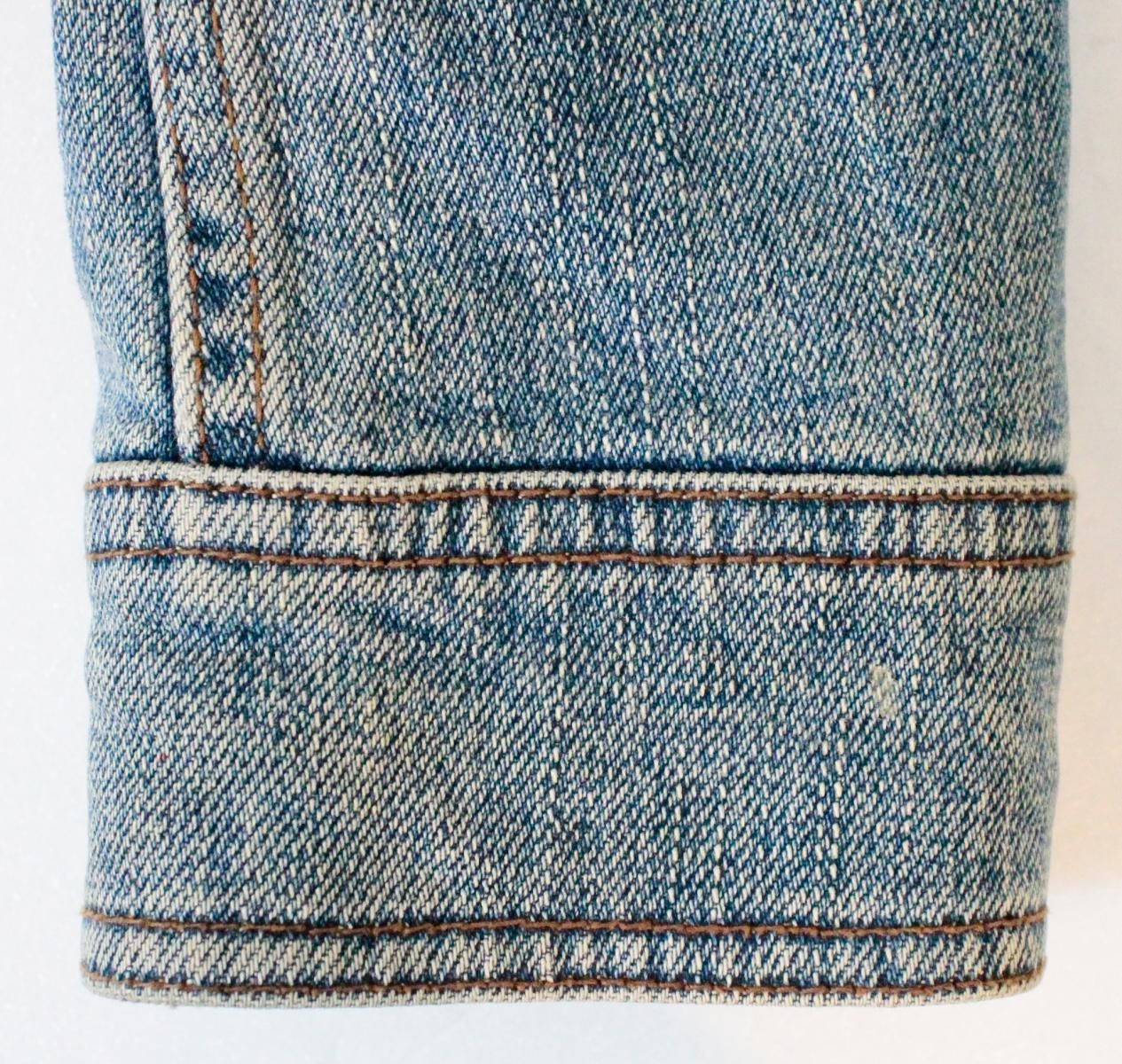 中古】 BURBERRY BLACK LABEL メンズデニムジャケット Gジャン M 