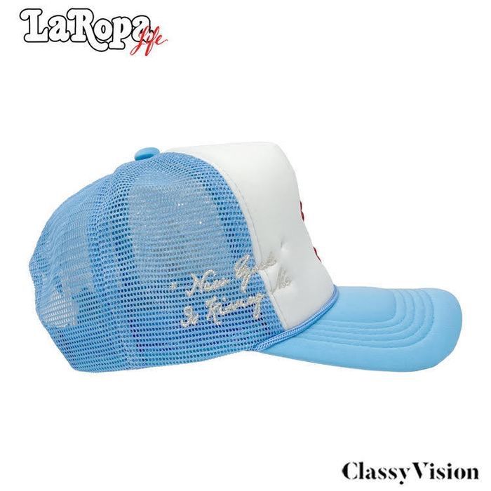 本国現地価格】 LA ROPA NY IS KISSING ME TRUCKER HAT 【LAROPA