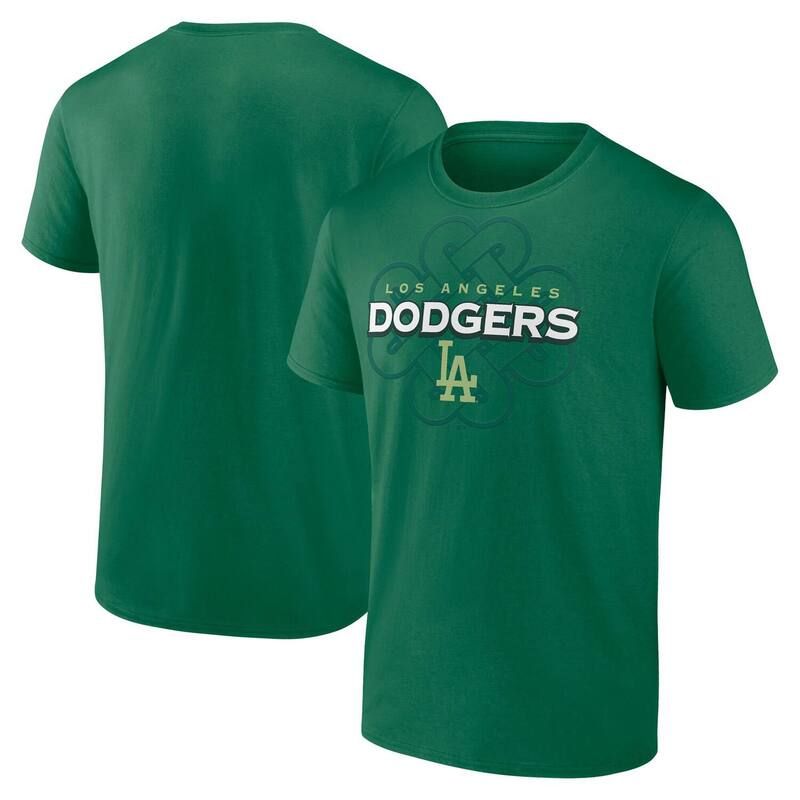 プロファイル メンズ トップス Tシャツ トール Mens Profile Kelly Green Los Angeles Dodgers Big Tall Celtic TShirt Lad Green グリーン