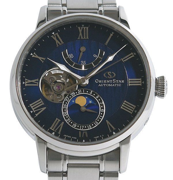 Orient Star オリエントスター クラシック メカニカル RK-AY0103L F7M6-UAB0 ムーンフェイズ 自動巻き メンズ