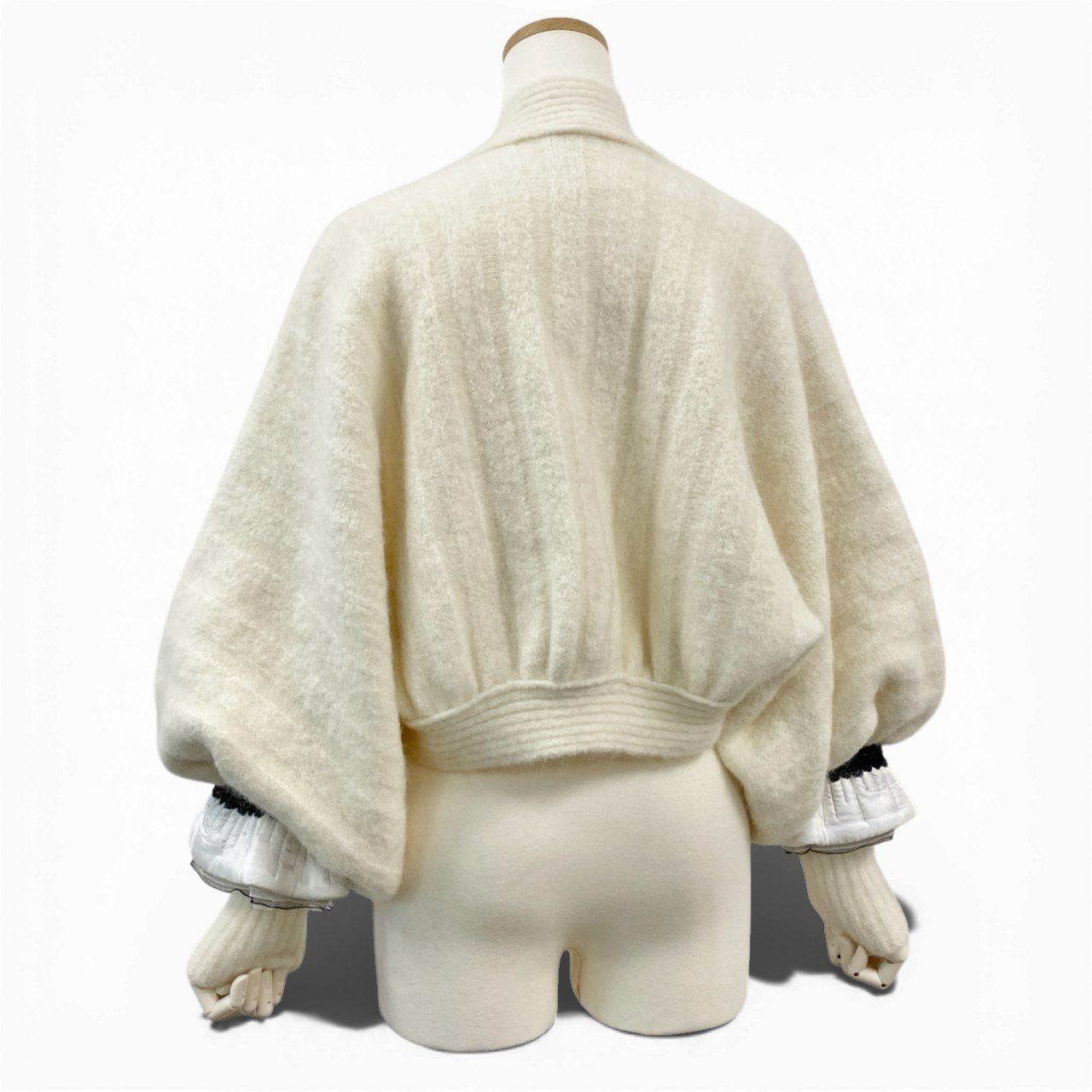 Ca9 CHANEL シャネル 2010 モヘアニットカーディガン Mohair Jacket P37120K02326 42サイズ アイボリー レディース 女性用ta1 Ca9 CHANEL シャネル 2010 モヘアニットカーディガン Mohair Jacket