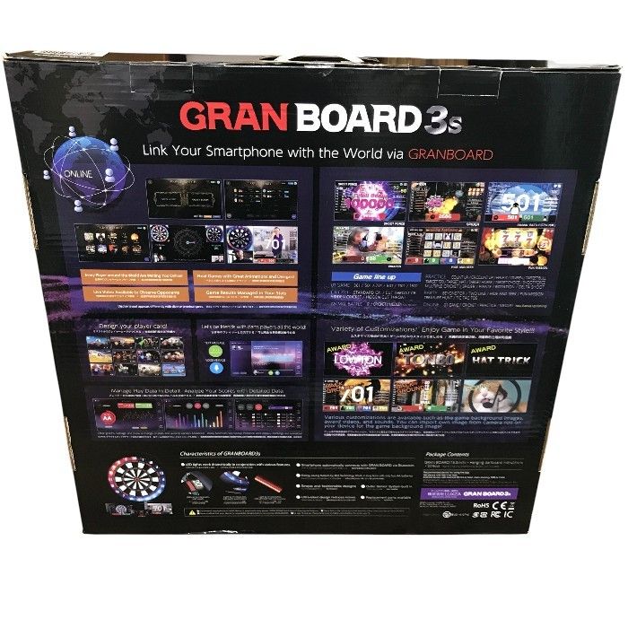  ダーツ ボード GRAN DARTS グランダーツ グランボード3s グリーンタイプ GRAN BOARD 3s Green Type | 電子ダーツボード Y1 ルールブック ダーツ パズル ボードゲーム