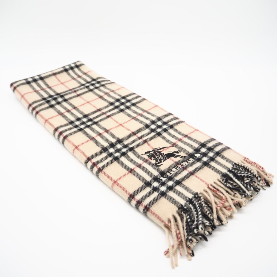 レディース ☆3日以内返品可☆ 美品 BURBERRY バーバリー ウール ノバ 