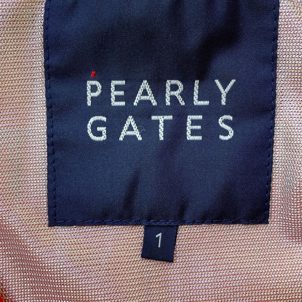 大幅値下げ！パーリーゲイツ　蓄熱ジップニットジャケット　１サイズ サイズ：1 PEARLY GATES パーリーゲイツ 蓄熱 ジップジャケット