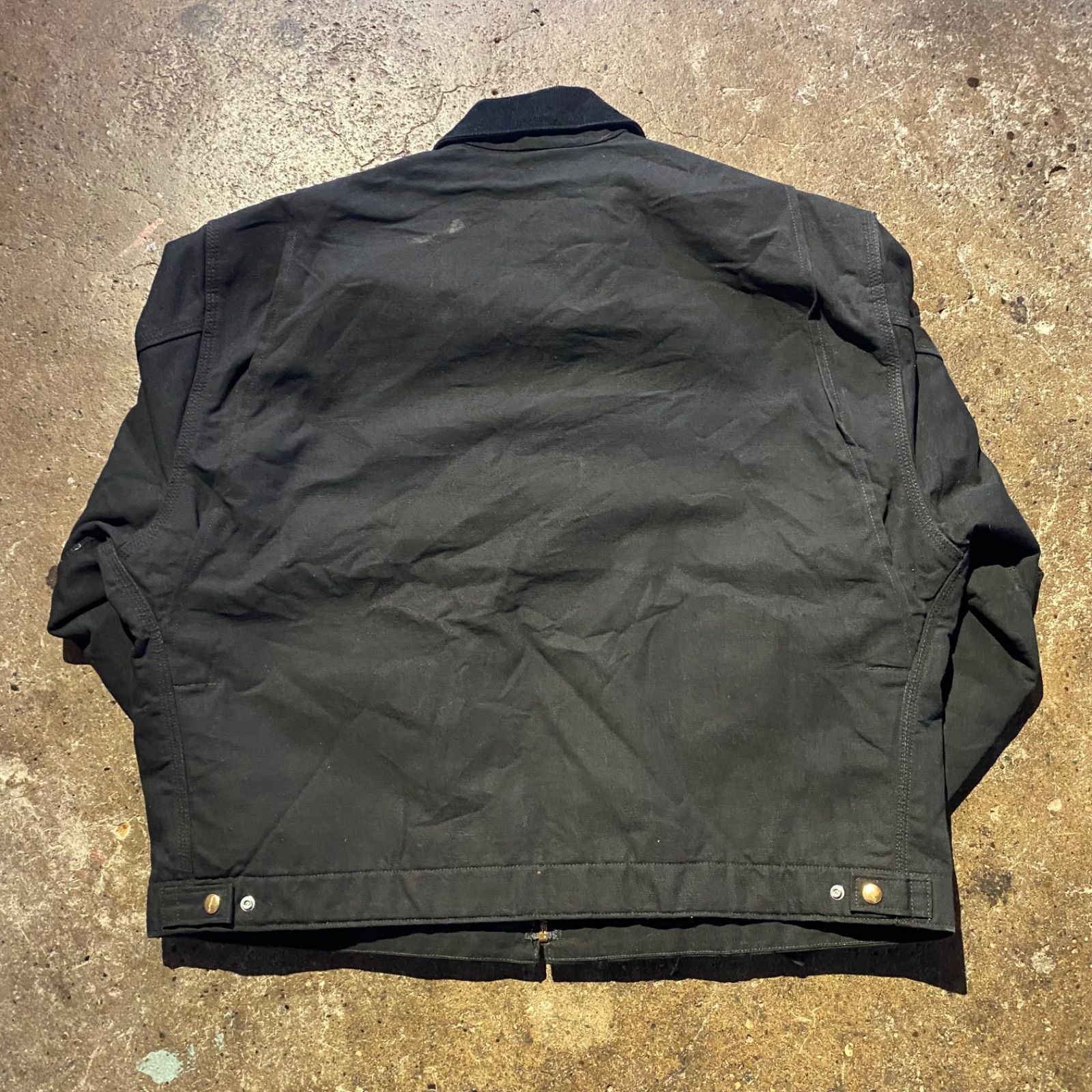 carhartt 16年製 デトロイトジャケット ダック地 USA製 企業ロゴ size 