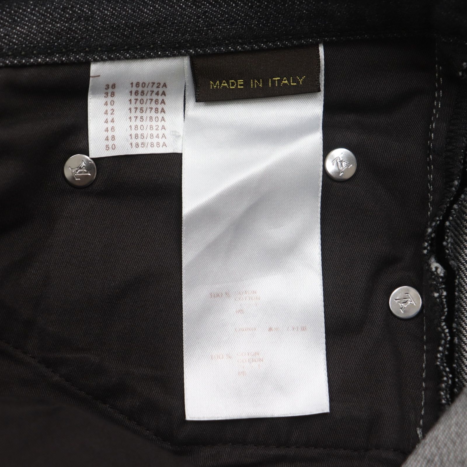 IT23JMDWI05D LOUIS VUITTON ルイヴィトン デニムパンツ モノグラム 