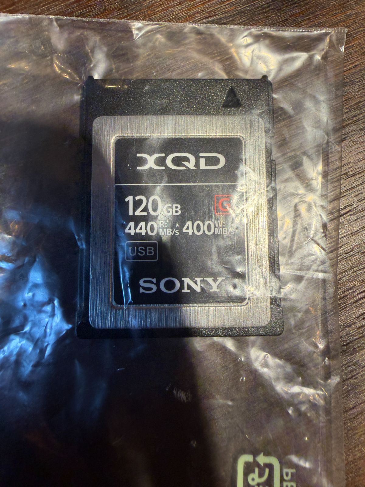 XQDメモリーカード Gシリーズ 120GB