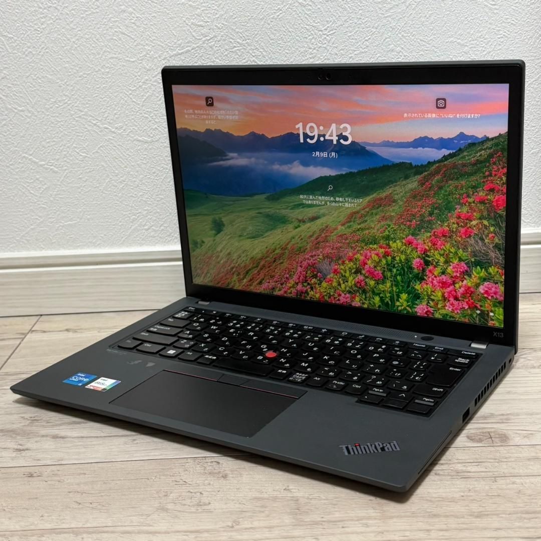 ハイスペック パワフルモデル ThinkPad i5 11世代 8G 256GB Office付き