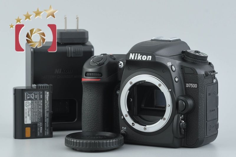 中古】Nikon ニコン D7500 デジタル一眼レフカメラ シャッター回数僅少