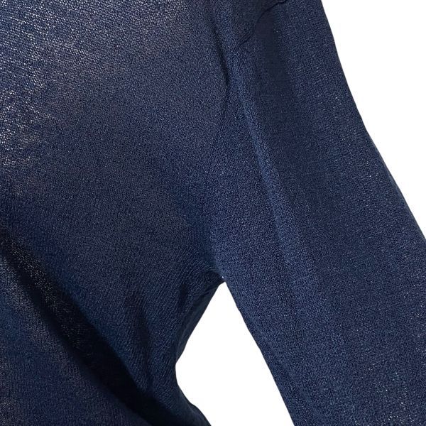 ◇ 美品 ブラミンク BLAMINK ニットカットソー 長袖 クルーネック