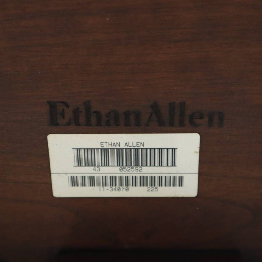 イーセンアーレン Ethan Allen コンソール サイドテーブル 半月型
