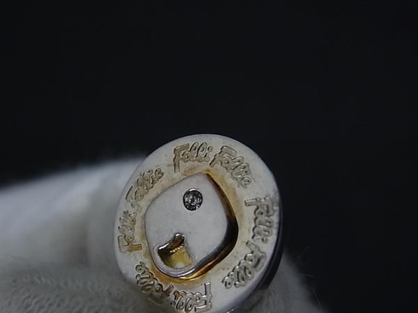 Folli Follie フォリフォリ ラインストーン 鍵モチーフ ネックレス