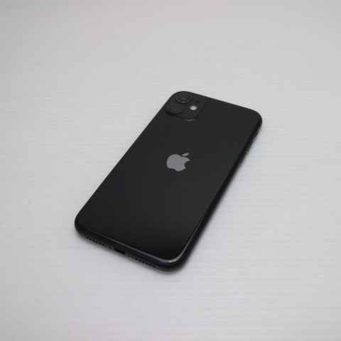 美品 SIMフリー iPhone 11 128GB ブラック スマホ 本体 白ロム  土日祝発送OK 02000