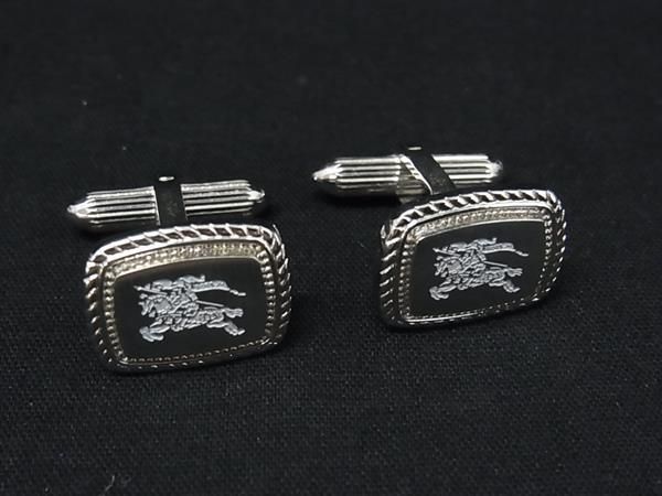 BURBERRY カフリンクス □美品□ BURBERRY バーバリー カフスボタン カフリンクス