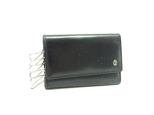 Cartier カルティエ パシャ レザー 6連 キーケース 鍵入れ メンズ