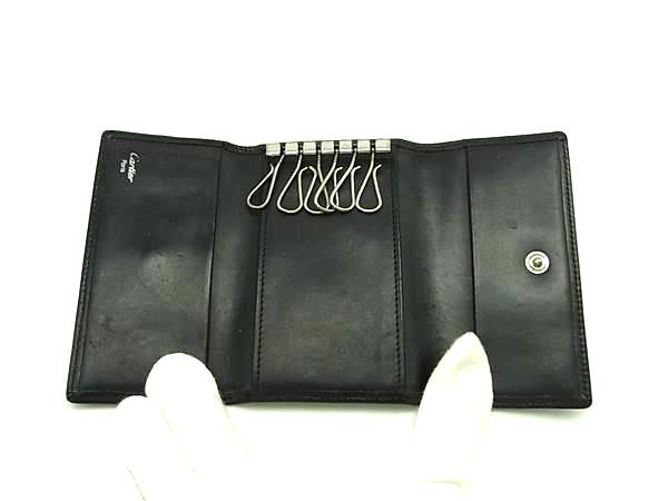 Cartier カルティエ パシャ レザー 6連 キーケース 鍵入れ メンズ